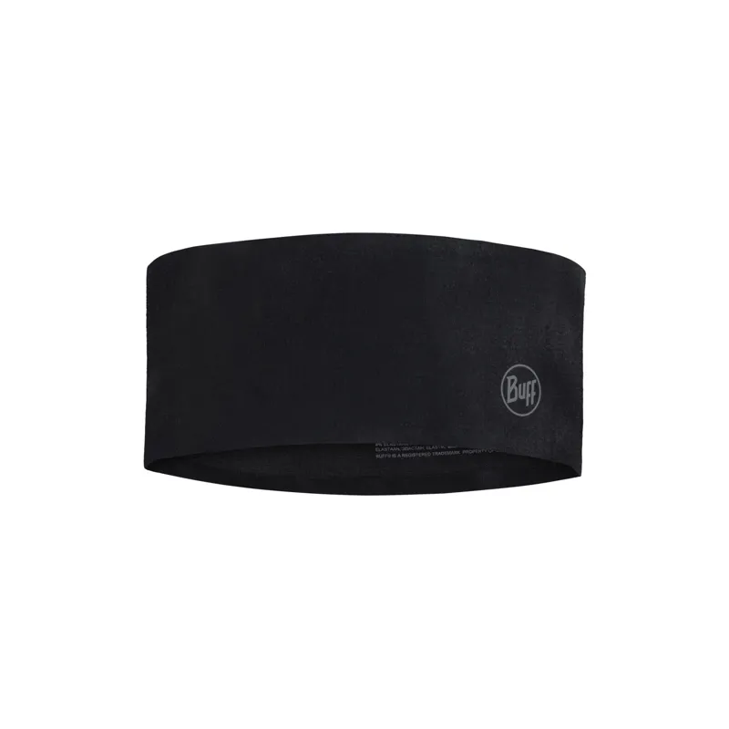 Buff ThermoNet Headband in Solid Black