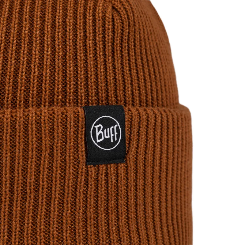 Buff Knitted Beanie Renvi Unisex in Copper-1