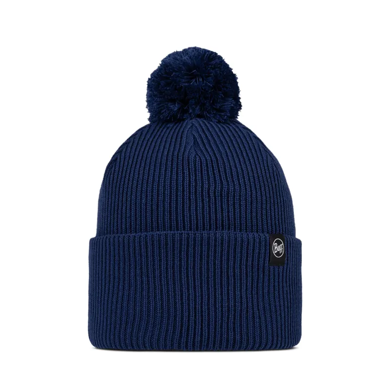 Buff Knitted Beanie Renvi Unisex in Midnight