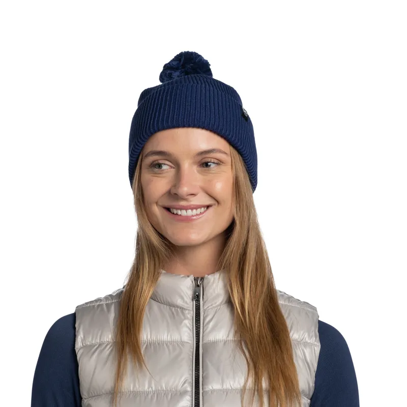 Buff Knitted Beanie Renvi Unisex in Midnight-2