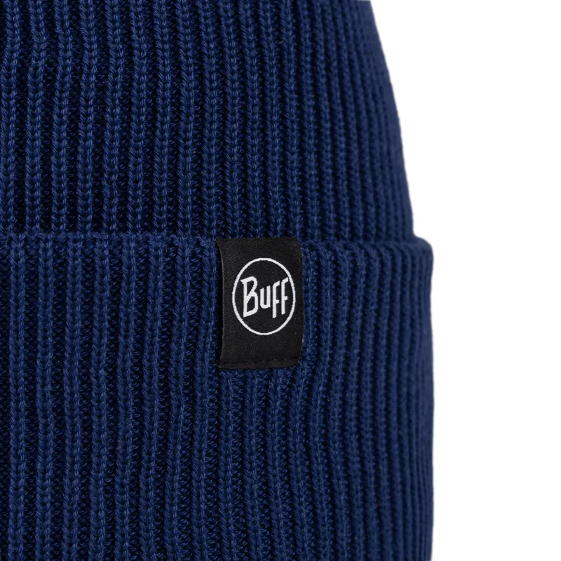 Buff Knitted Beanie Renvi Unisex in Midnight-1