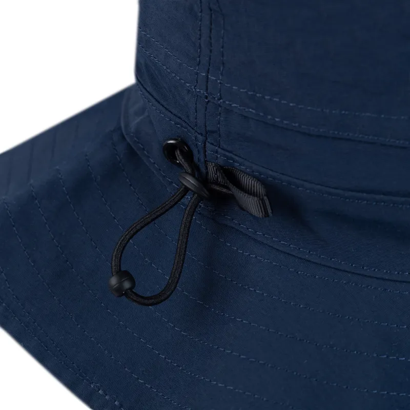 Buff Explore Booney Hat in Solid Navy-1