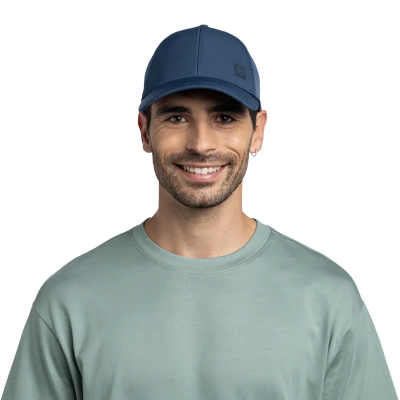 Buff Summit Cap in Solid Night Blue-2