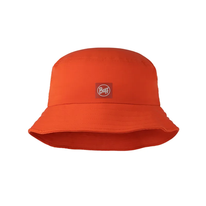 Buff Adventure Bucket Hat in Solid Poppy