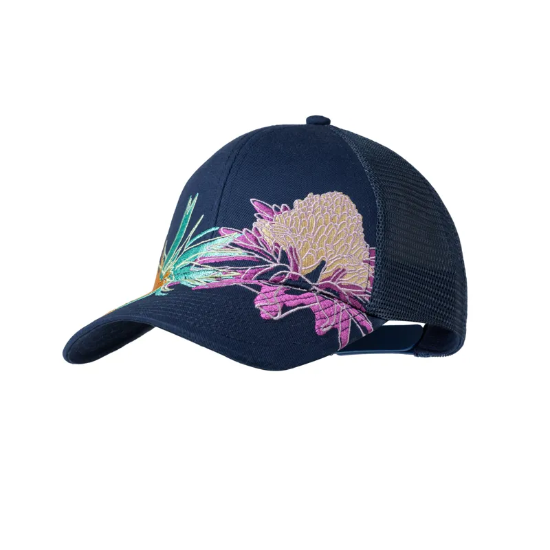 Buff Explore Trucker Cap in Satry Indigo