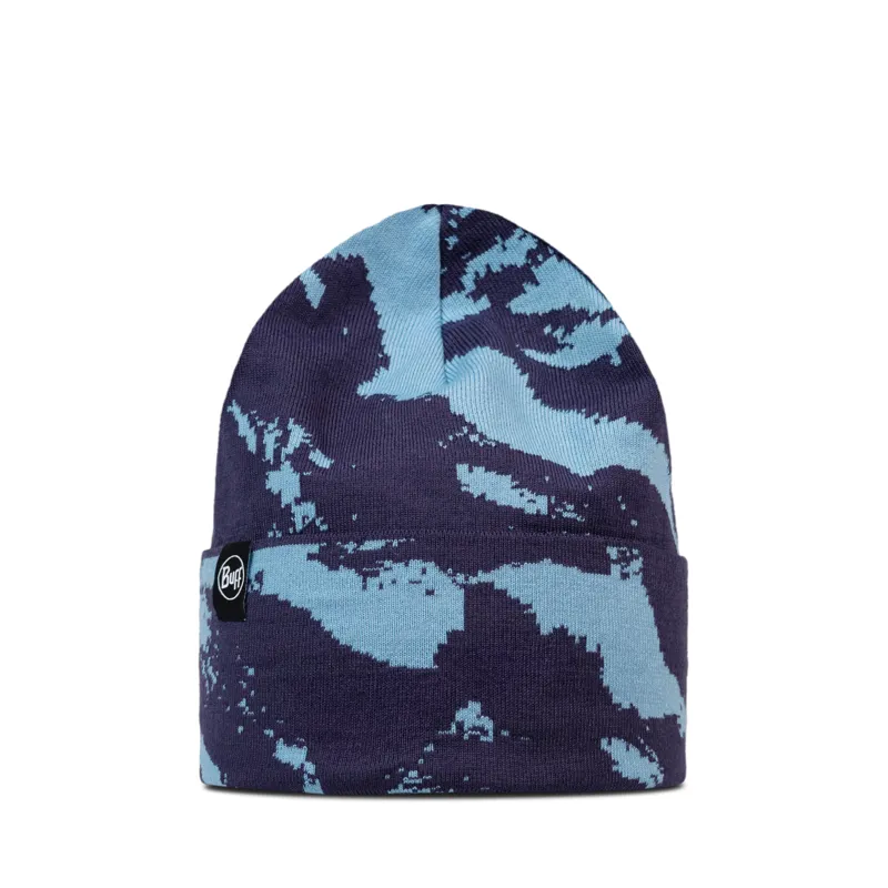 Buff Knitted Hat Unisex in Erlan Midnight Navy