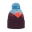 Buff Knitted Hat Unisex in Tatik Burgundy