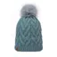 Buff Caryn Knitted and Fleece Band Hat in Blue Grass