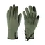 Buff Tech Fleece Gloves in Khaki