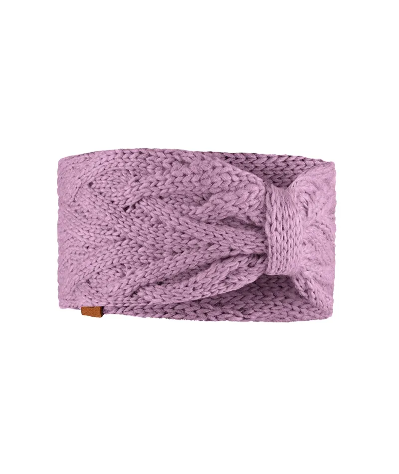 Buff Knitted Headband Caryn in Lilac Ice-2