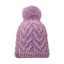 Buff Caryn Knitted and Fleece Band Hat in Lilac Ice