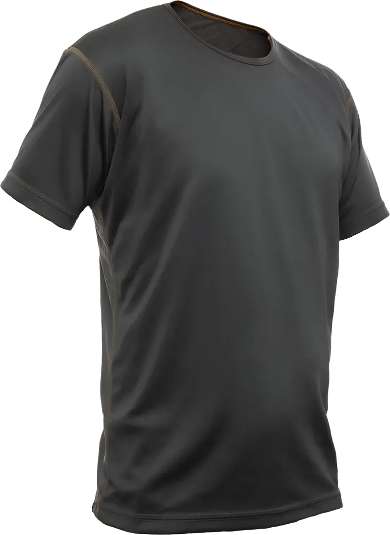 Paramo Cambia Short Sleeve Crew Neck Mens in Dark Grey-1