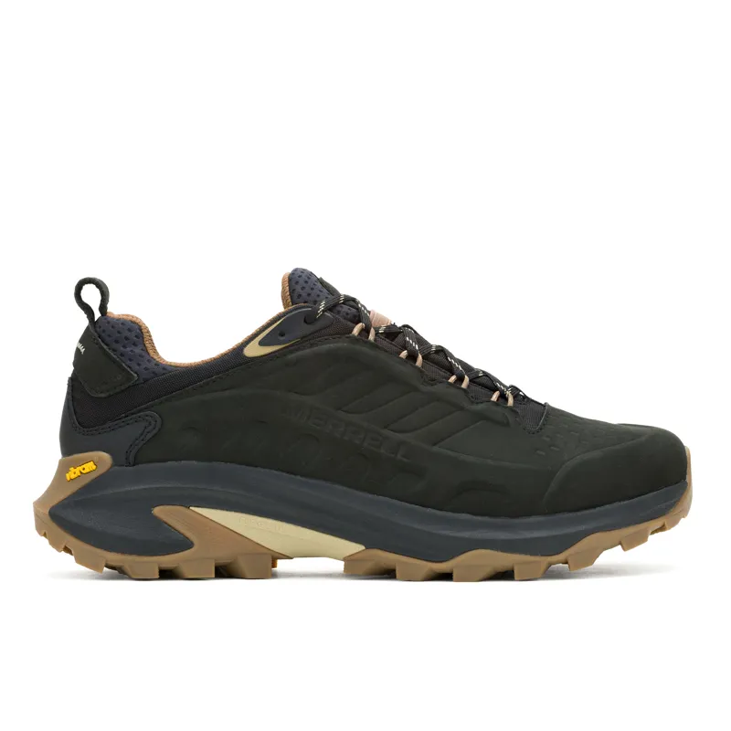 Merrell Moab Speed 2 Leather Waterproof Mens in Black
