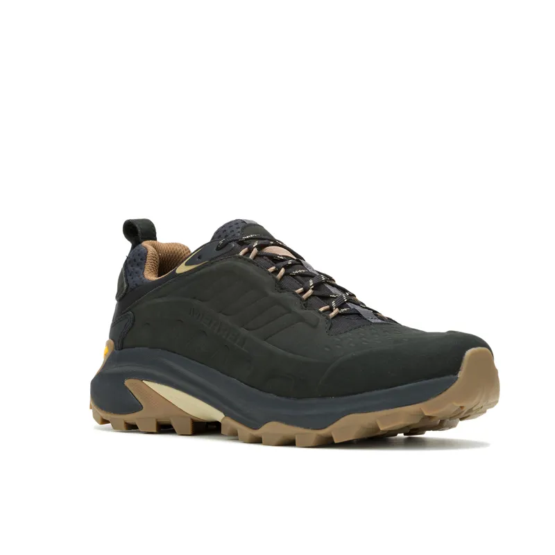 Merrell Moab Speed 2 Leather Waterproof Mens in Black-1