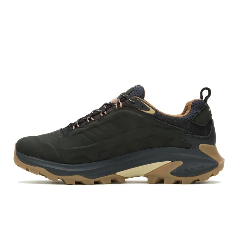 Merrell Moab Speed 2 Leather Waterproof Mens in Black-2