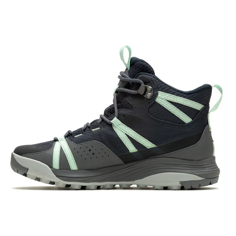 Merrell Siren 4 Mid Gore-Tex Walking Shoe Womens in Navy-1