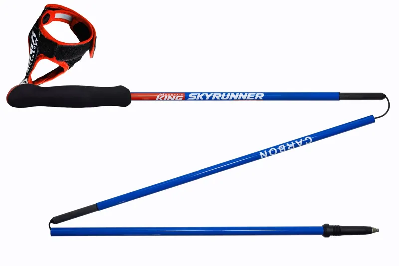 Mountain King Edge 3 Section Pole in Blue/Red