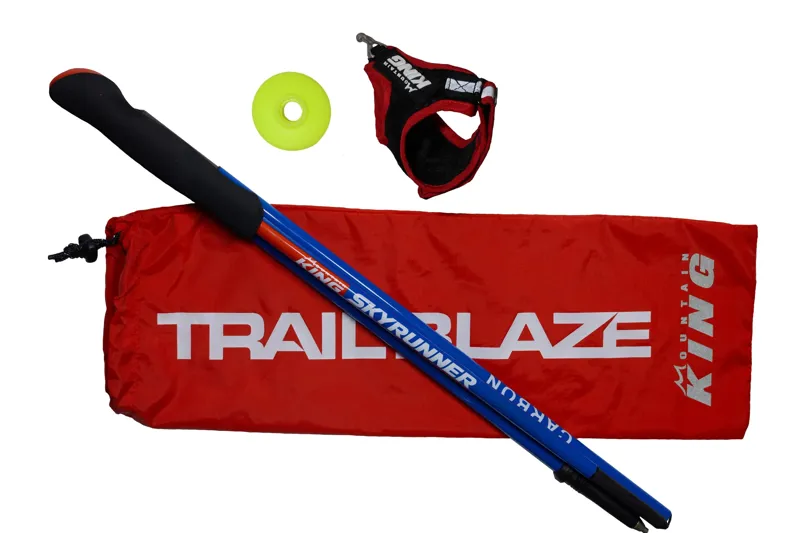 Mountain King Edge 3 Section Pole in Blue/Red-4