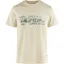 Fjallraven Multicolor Logo T-Shirt Mens in Chalk White