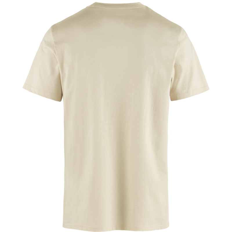 Fjallraven Multicolor Logo T-Shirt Mens in Chalk White-1