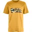 Fjallraven Multicolor Logo T-Shirt Mens in Ochre