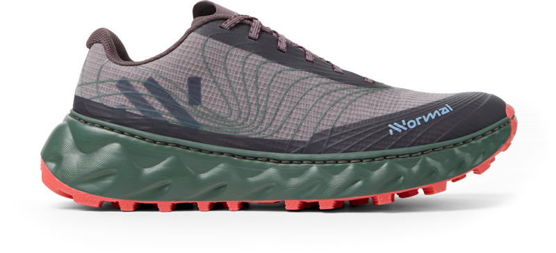 Nnormal Tomir 2.0 Trail Running Shoe Unisex in Burgundy/Obscure