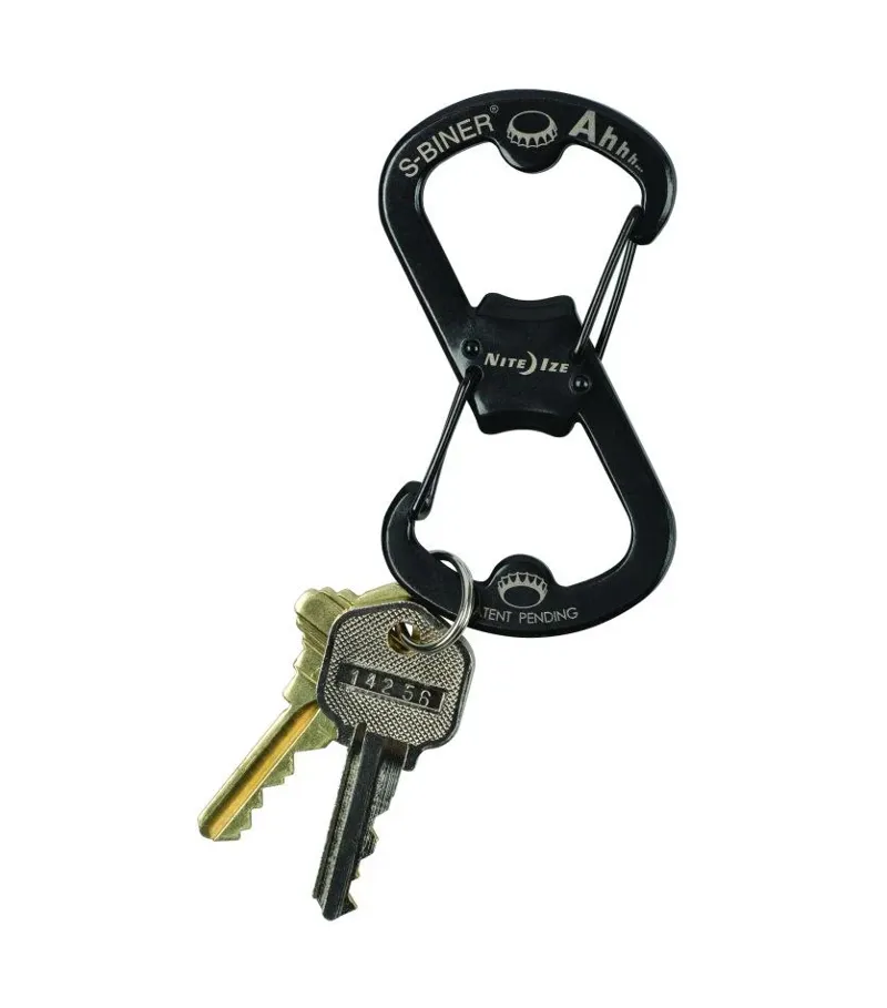 Nite Ize Ahhh S-Biner Bottle Opener in Black
