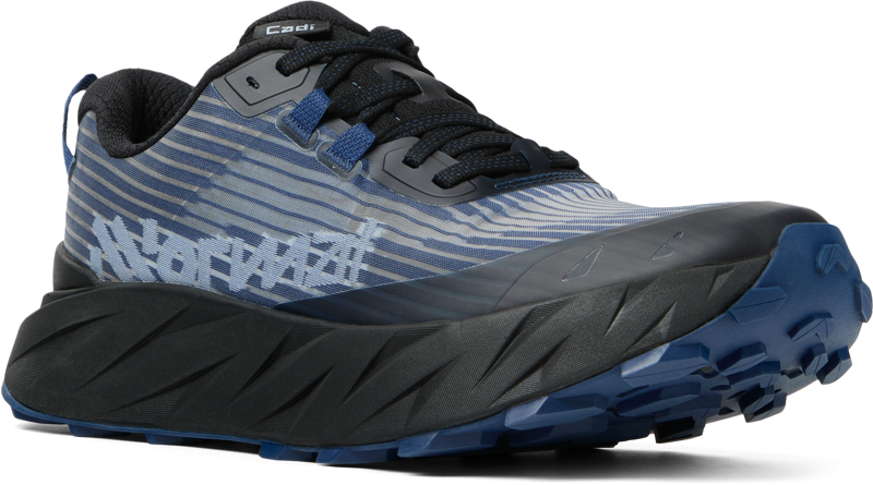 Nnormal Cadi Trail Running Shoe Mens in Blue/Black-2
