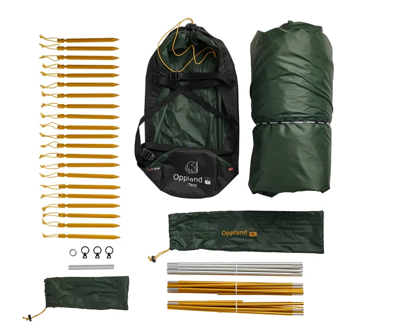Nordisk Oppland 2 SI 2.0 Tent 2 Person in Deep Forest Green-6