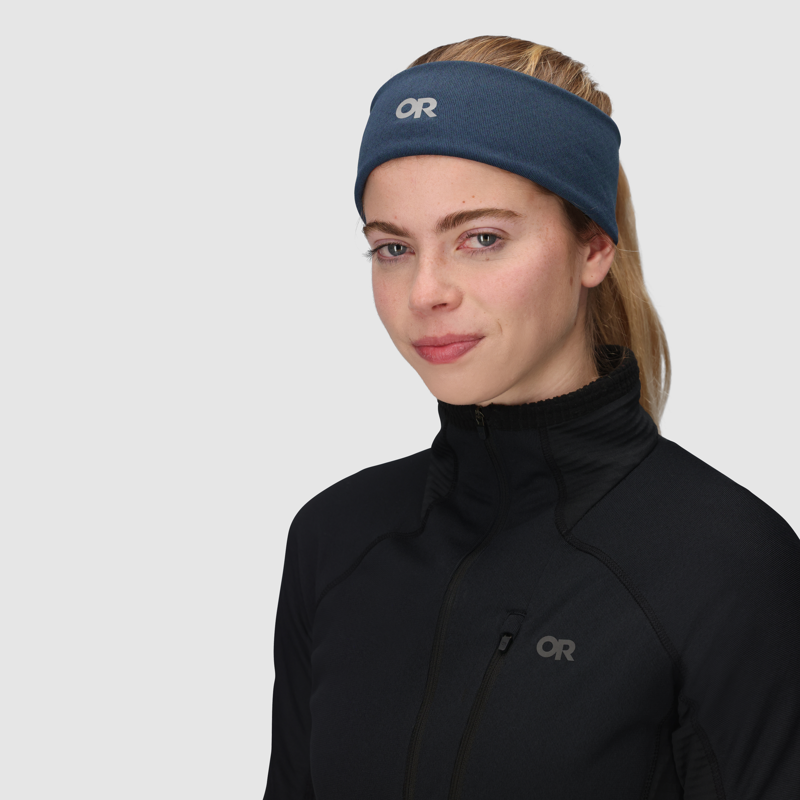 Outdoor Research Deviator Fleece Headband in Atlantic-2