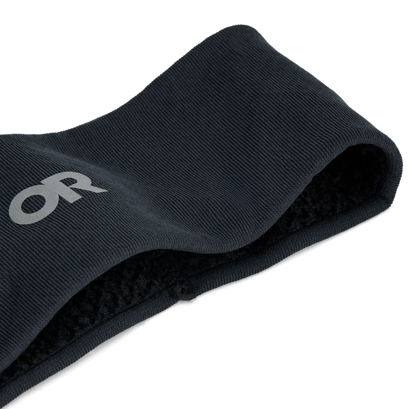 Outdoor Research Deviator Fleece Headband in Black-1