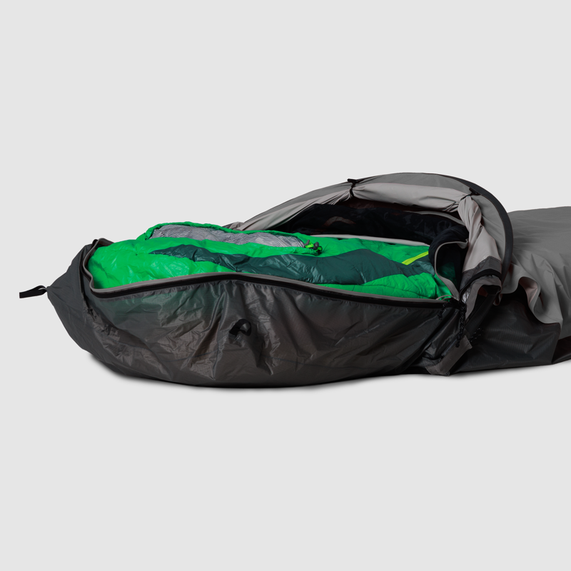 Outdoor Research Helium UL Bivy in Light Pewter-2