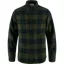 Fjallraven Ovik Heavy Flannel Shirt Mens in Deep Forest/Dark Navy