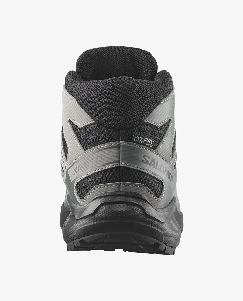 Salomon XA Pro Mid Waterproof Shoes Junior in Black/Sedona Sage-4