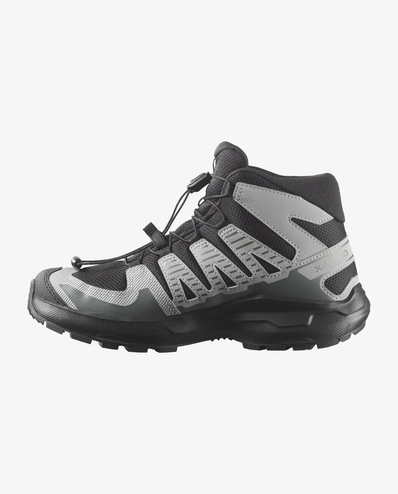 Salomon XA Pro Mid Waterproof Shoes Junior in Black/Sedona Sage-6