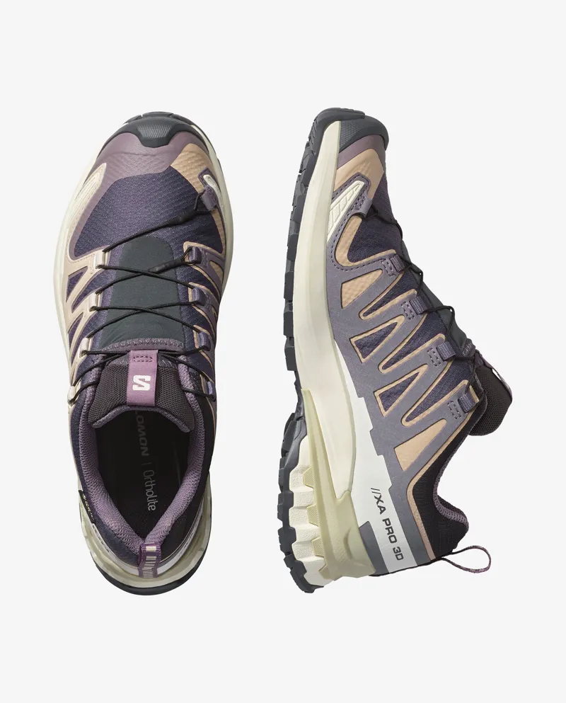 Salomon XA Pro 3D V9 GTX Trail Running Shoes Womens in Nine Iron-4