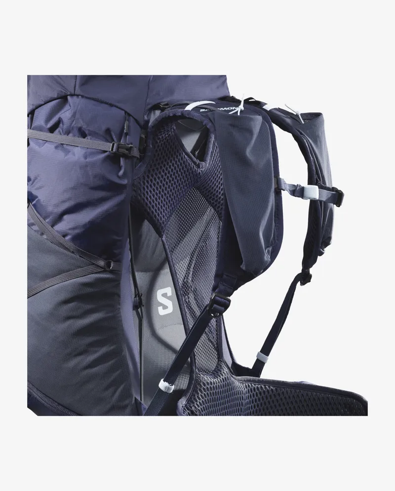 Salomon Aerotrek 48 Rucksack Womens in Maritime Blue/Mood Indigo-1