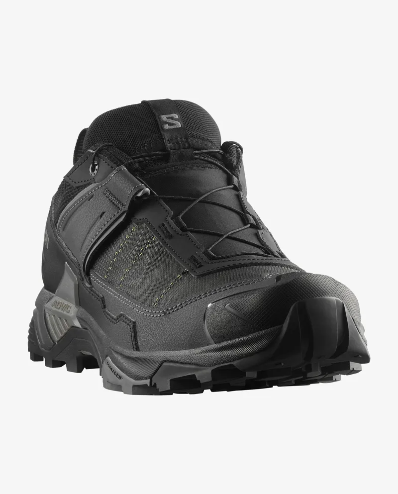 Salomon X Ultra 5 Gore-Tex Mens in Black/Asphalt/Castlerock-3