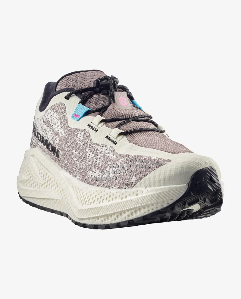 Salomon Aero Glide 4 GRVL Womens in Vanilla Ice/Black/Iron-2