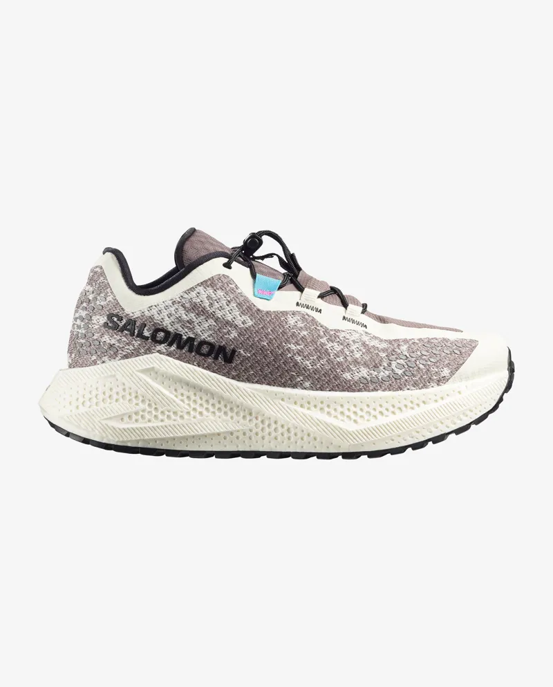 Salomon Aero Glide 4 GRVL Womens in Vanilla Ice/Black/Iron-7