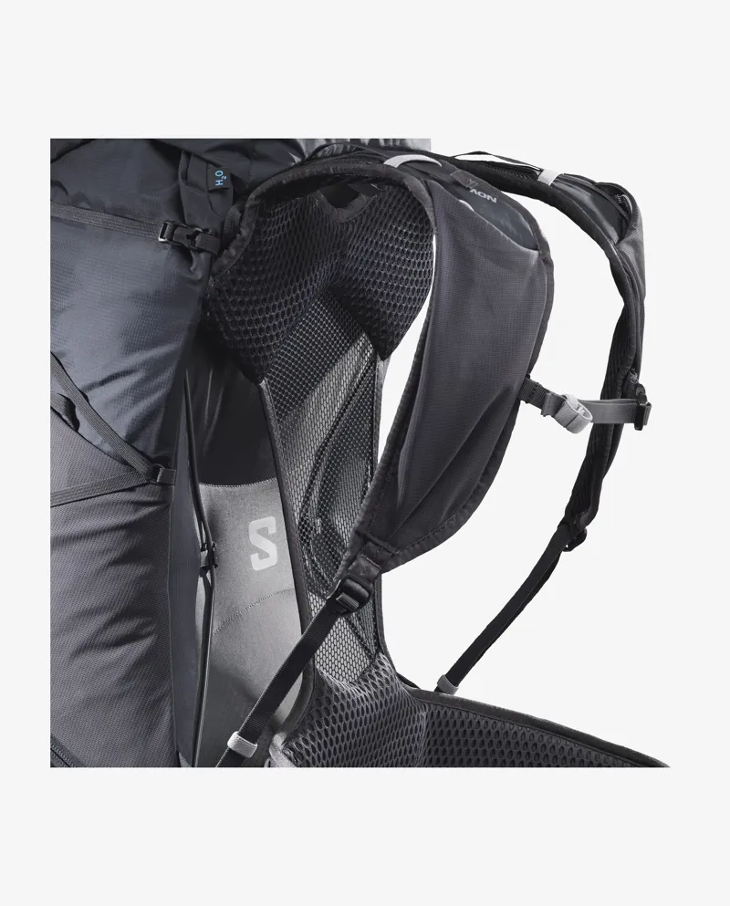 Salomon Aerotrek 50 Rucksack Mens in Anthracite/Nine Iron/Alloy-2