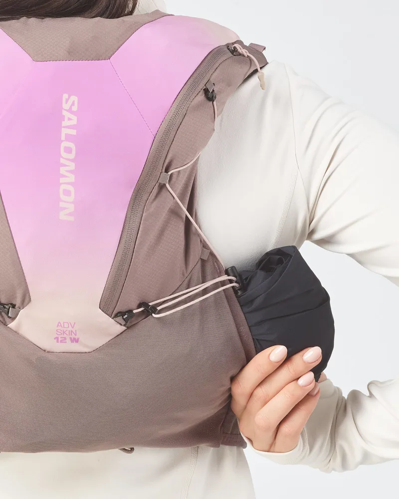 Salomon ADV Skin 12 Gradient Set Running Vest Womens in Iron-6