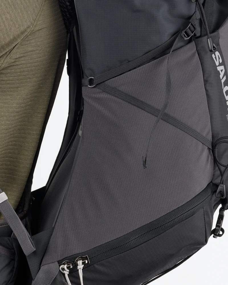 Salomon Aerotrek 50 Rucksack Mens in Anthracite/Nine Iron/Alloy-8