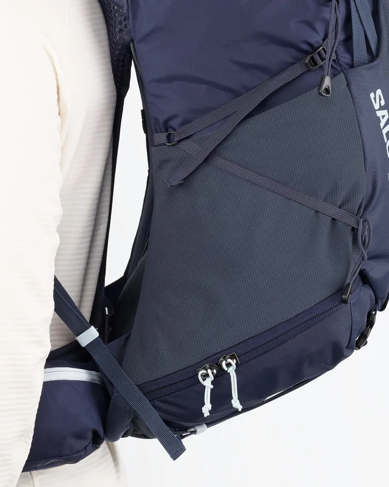 Salomon Aerotrek 48 Rucksack Womens in Maritime Blue/Mood Indigo-4