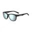 Tifosi Swank Single Lens Sunglasses in Satin Black/Smoke Blue