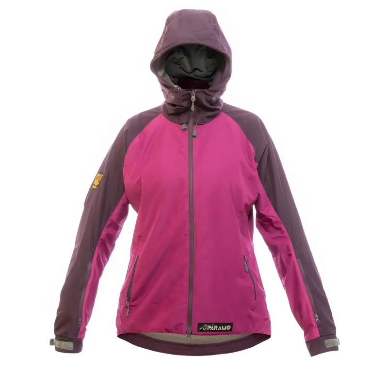 Paramo Caminata Jacket Womens in Foxglove/Elderberry