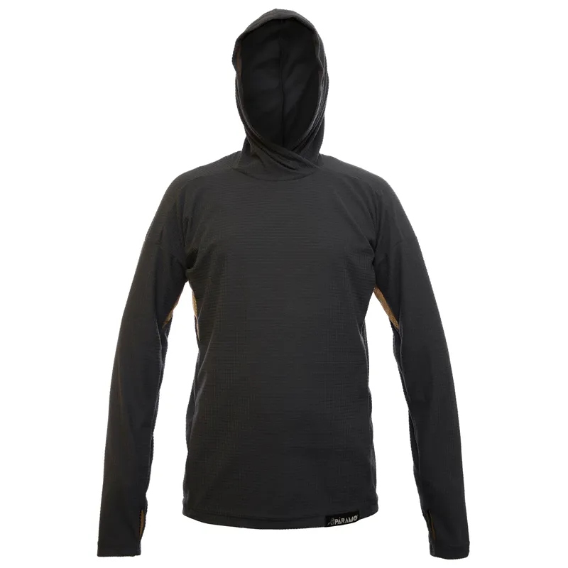 Paramo Velez Grid Mens in Dark Grey/Cumin
