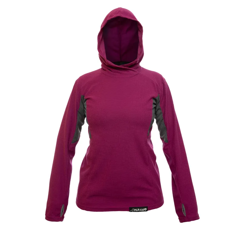 Paramo Velez Grid Womens in Foxglove/Rock Grey
