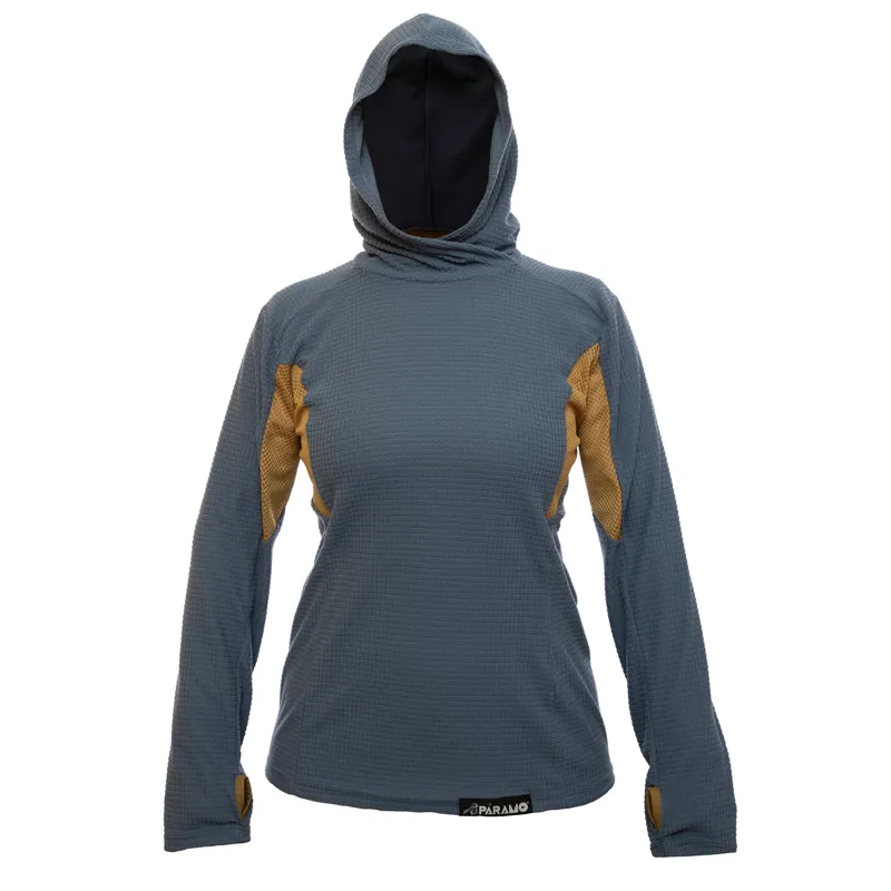 Paramo Velez Grid Womens in Indigo Blue/Cumin