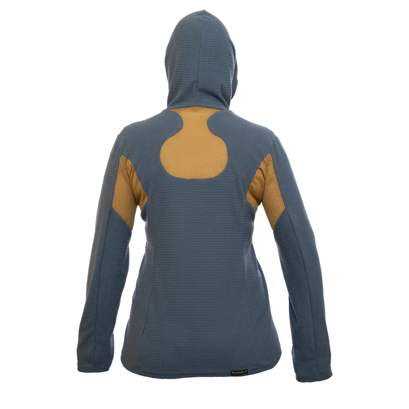 Paramo Velez Grid Womens in Indigo Blue/Cumin-2